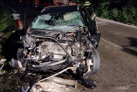 Dopravná nehoda medzi obcami Častá a Dubová