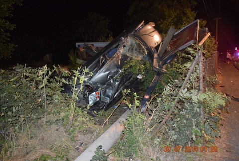 Tragická automobilová nehoda v Zalužiciach