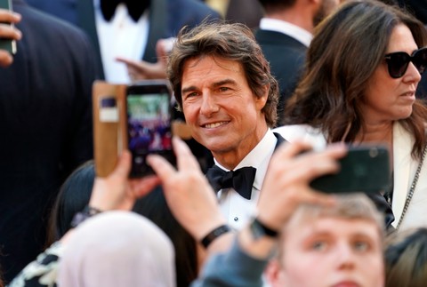 Tom Cruise - premiéra TopGun: Maverick