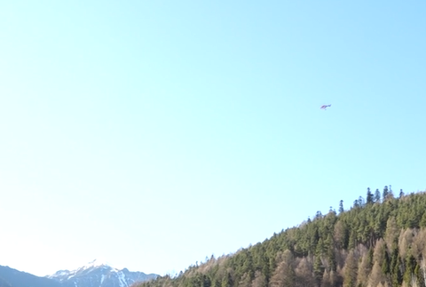 Záchrana paraglajdistu 2