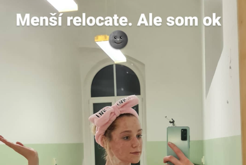 Emma Drobná v nemocnici