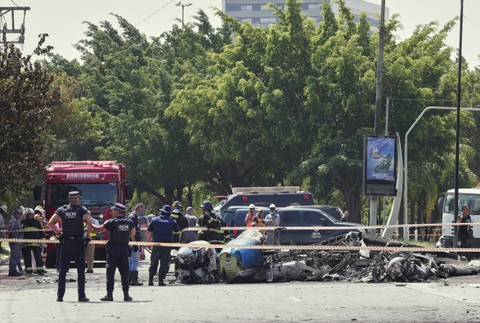 Pád lietadla v Sao Paule