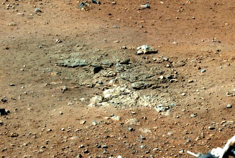 Curiosity Mars zábery povrch 2