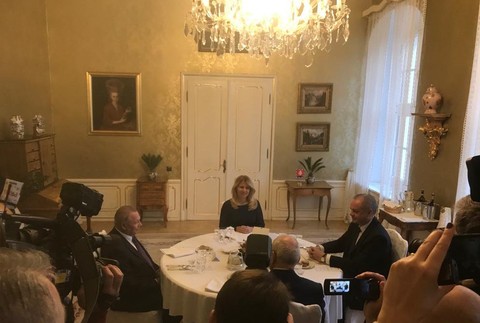 Novoročný obed prezidentov