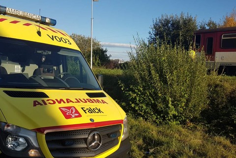 Vlak zrazil v Snine človeka