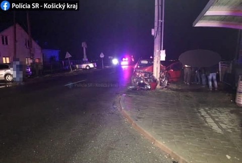 nehoda pri Trebišove