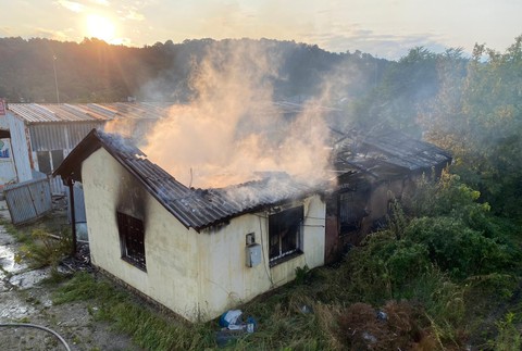 Požiar v Košiciach