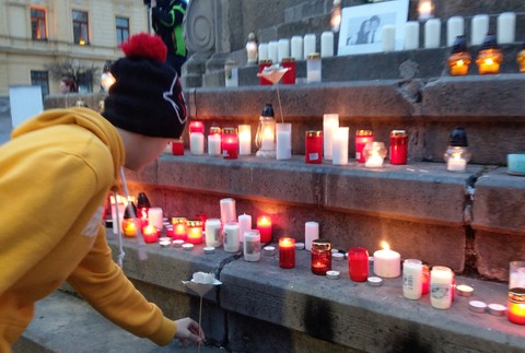 Zhromaždenie Banská Bystrica - Rok po vražde Jána Kuciaka a Martiny Kušnírovej