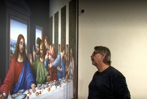 Takmer 11 rokov práce prinieslo ovocie. V Oravskej galérii visí rekonštrukcia Da Vinciho obrazu