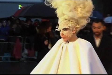 Lady GaGa Brit Awards 2010 2