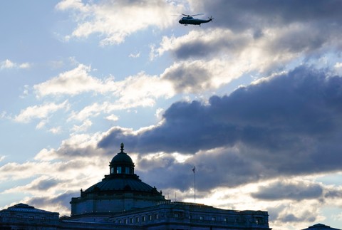 Trump opúšťa Biely dom 
