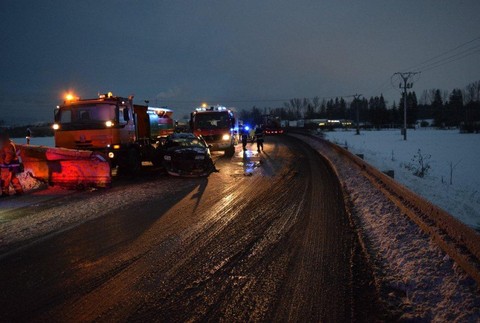 Martin, nehoda, posypáč