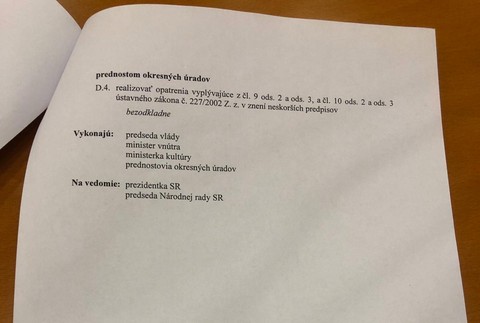 Uznesenie vlády o zákazu pohybu osôb na obdobie od 8.4. až 13.4.