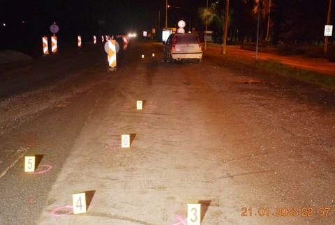 Vodič zrazil chodca na priechode