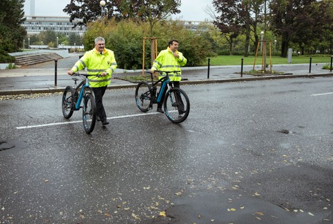 Ján Richter na bicykli, vláda