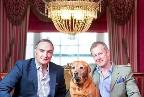 Lord Ivar Mountbatten s priateľom