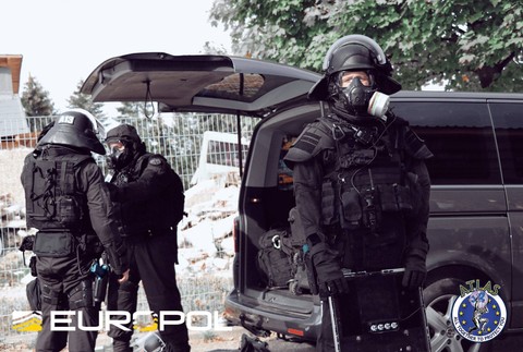 Protiteroristické cvičenie Atlas v Nemecku 