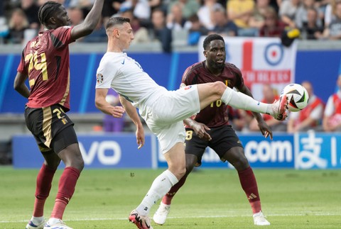 ME vo futbale: Slovensko - Belgicko