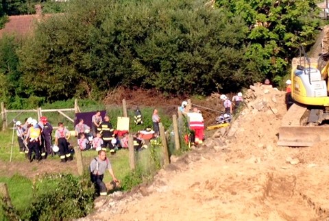 zrútený most v Česku