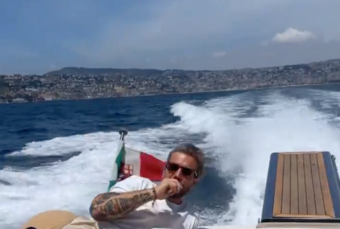 Cibulkovej dovolenka na Capri 1