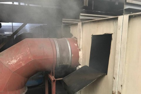 Požiar lakovne v Trnave