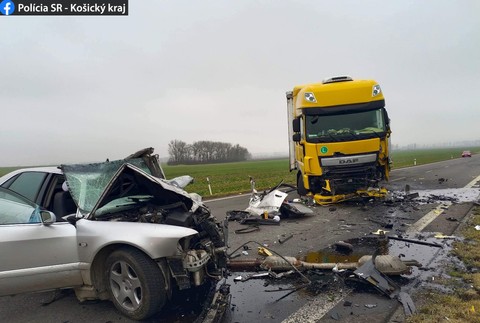Dopravná nehoda Trebišov