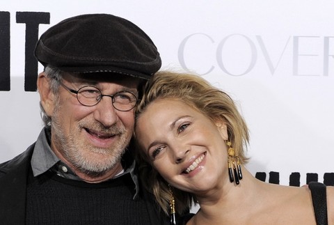 Drew Barrymor so Stevenom Spielbergom