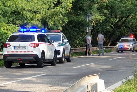 Tragická nehoda pri Lozorne, o život prišiel cyklista 