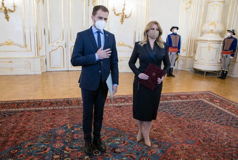 Hlava štátu prijala demisiu predsedu vlády Igora Matoviča
