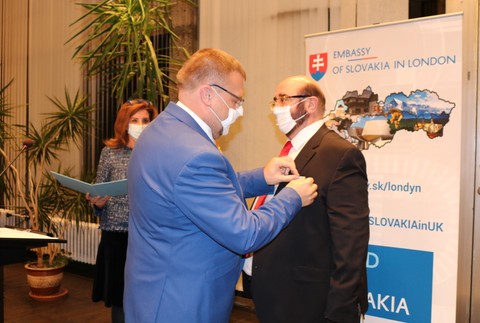 Slávnostné podujatie pri príležitosti ukončenia diplomatickej misie