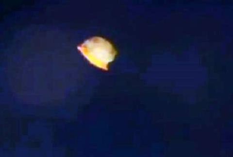 UFO vesmírna stanica ISS 2