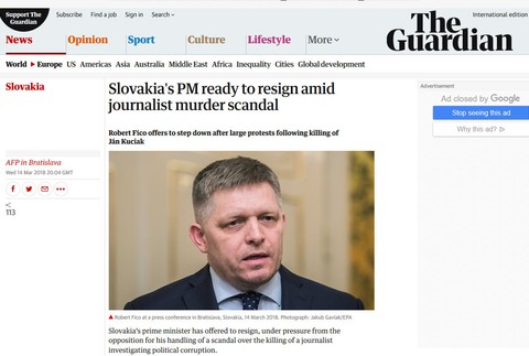 Robert Fico a svet