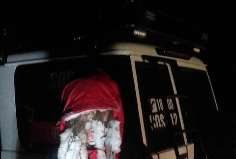 Zachránená turistka