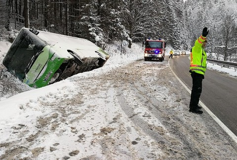autobus, nehoda,Donovaly