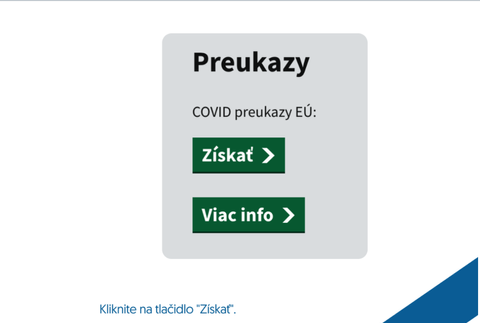 Kliknuíte na tlačidlo získať
