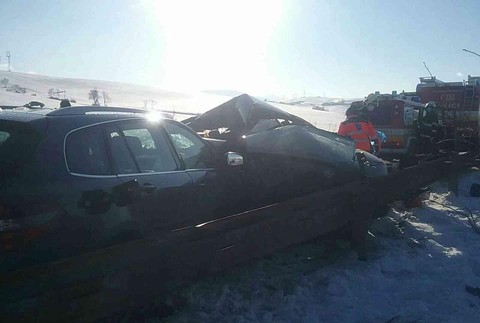 Tragická dopravná nehoda v smere do obce Svätý Kríž