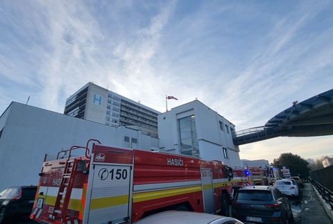 Požiar nemocnice v Ružinove 3