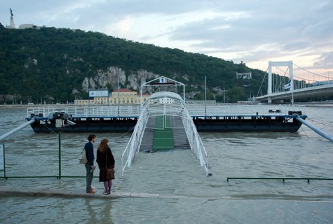 Maďarsko Budapešť záplavy povodne Dunaj