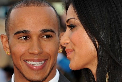 Nicole Scherzinger a Lewis Hamilton
