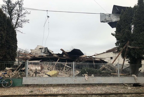 Výbuch rodinného domu v Bánovciach nad Ondavou