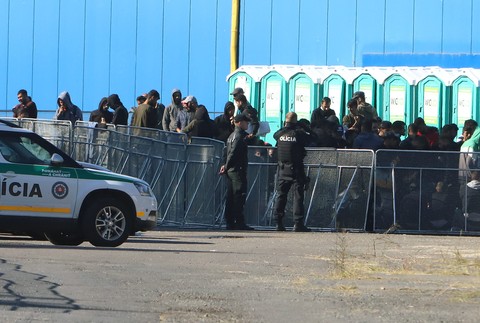 Veľký Krtíš Migranti Tábor Záchytný (5)