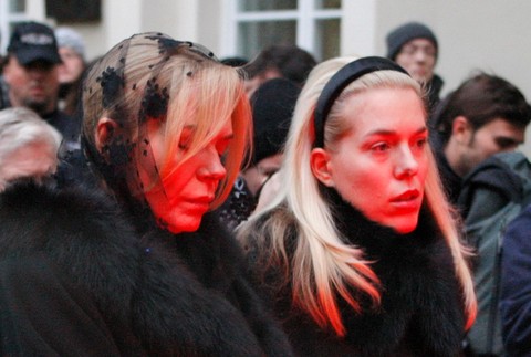 Dagmar Havlová spolu s dcérou, pietna spomienka