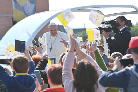 Návšteva pápež František