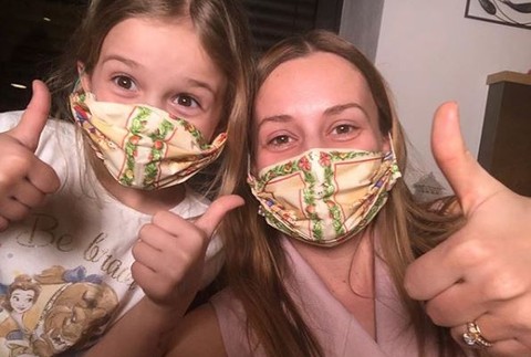 Mária Čírová s dcérou