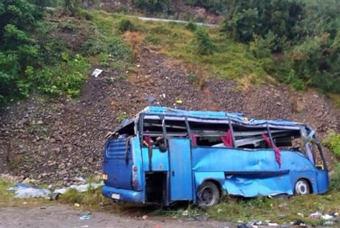Nehoda turistického autobusu v Bulharsku