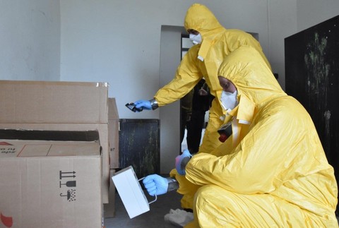 Unikátne medzinárodné cvičenie v Lešti. Polícia cvičila boj proti biologickým zbraniam 