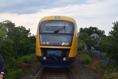 Zrážka vlaku a auta vo Vrakuni 