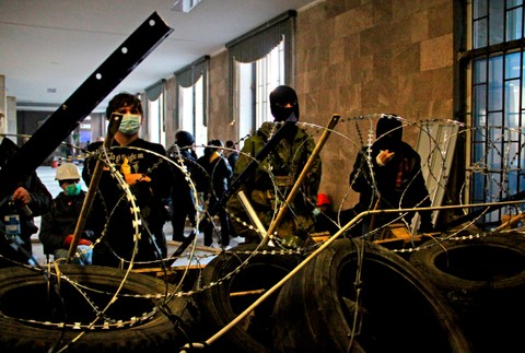 Nepokoje na Ukrajine