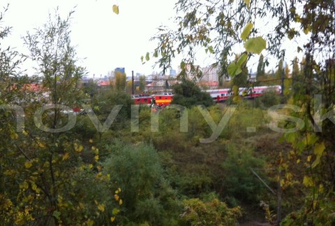 Vlak Bratislava zrážka