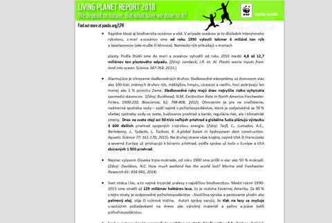 Správa o našej planéte: Človek začína byť nebezpečný sebe samému